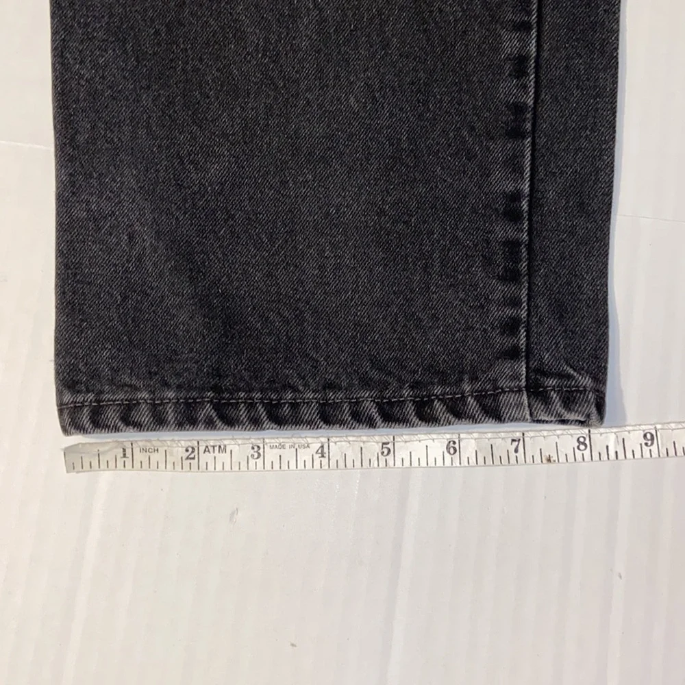 Vintage Levi’s 550 Men’s Size W 40 L 32 Black Denim Jeans - Picture 11 of 13